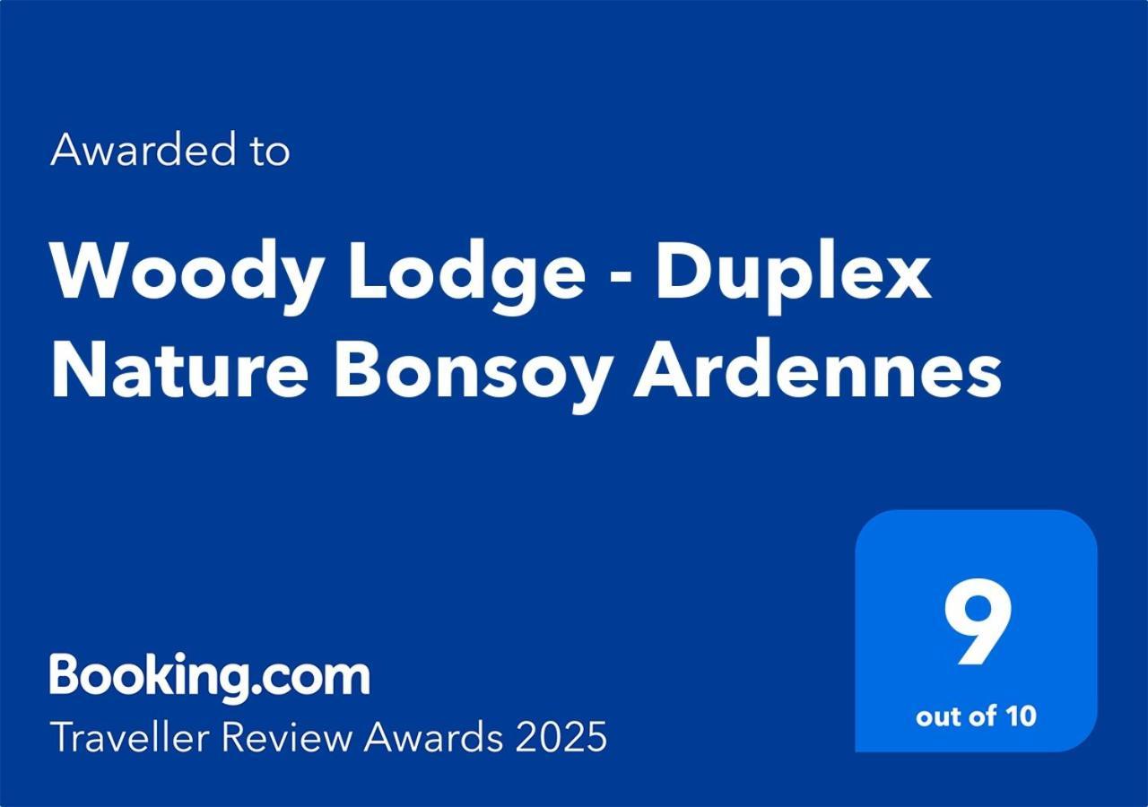 Woody Lodge - Duplex Nature Bonsoy Ardennes Hastiere-par-dela ภายนอก รูปภาพ